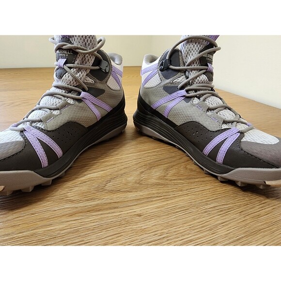 Merrell Siren 4 Mid GTX Womens Hiking Boots Moon/Orchid Womens Size 10 Purple - Picture 9 of 13